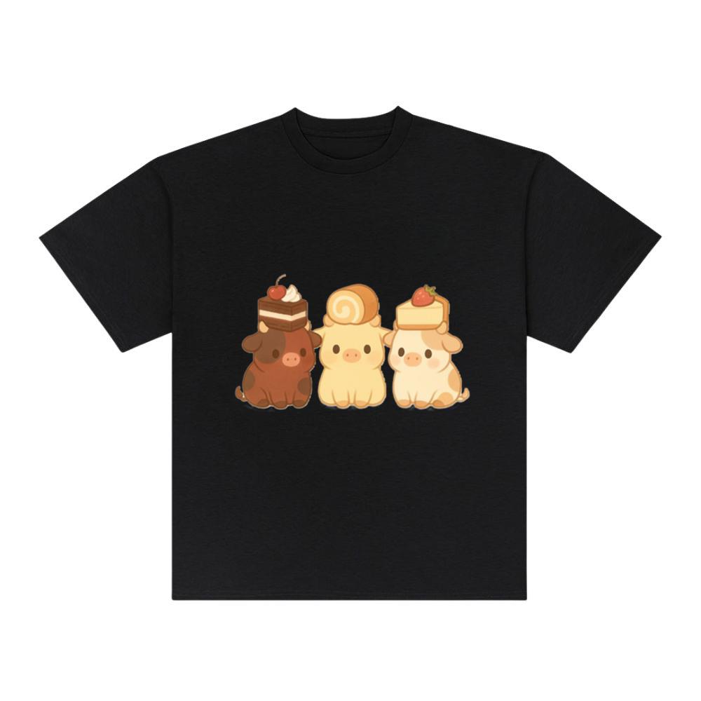 Black Forest, Swiss Roll, & Cheesecake T-Shirts
