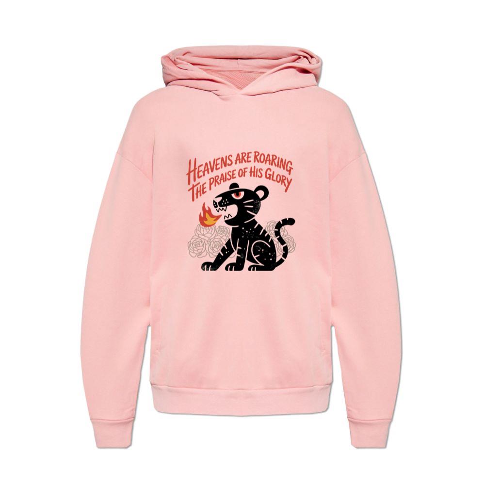 Black Panther Heaven Glory Retro Style Design Hoodies