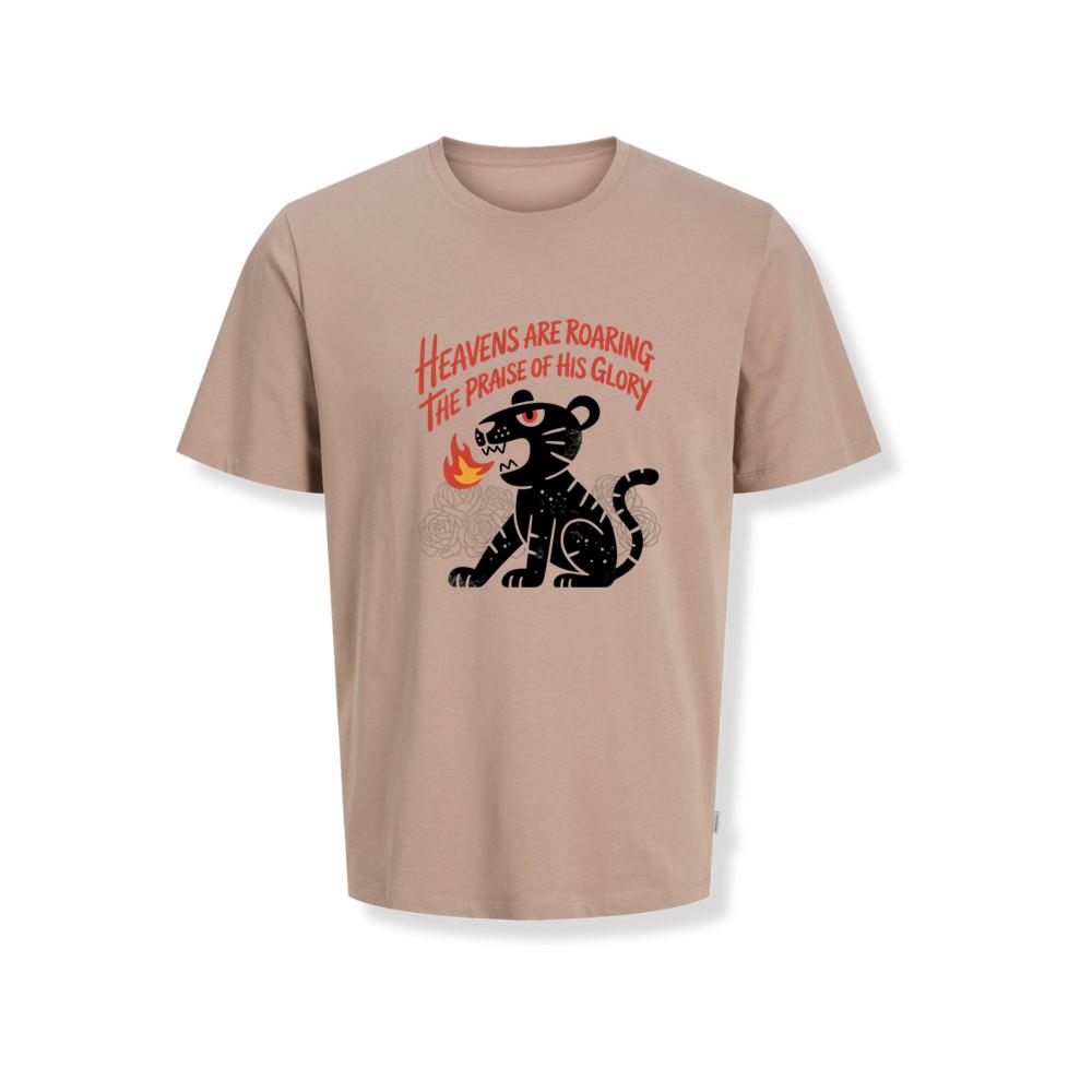 Black Panther Heaven Glory Retro Style Design T-Shirts