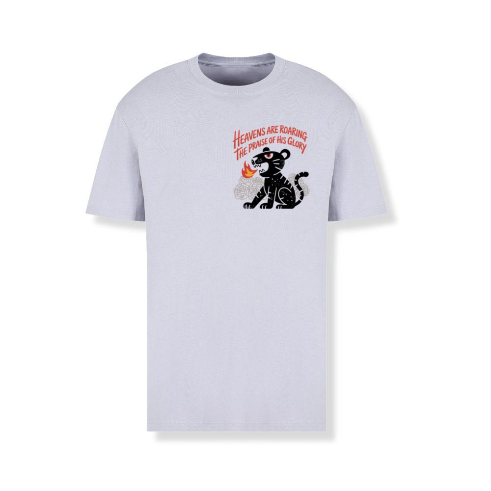 Black Panther Heaven Glory Retro Style Design T-Shirts - Image 2