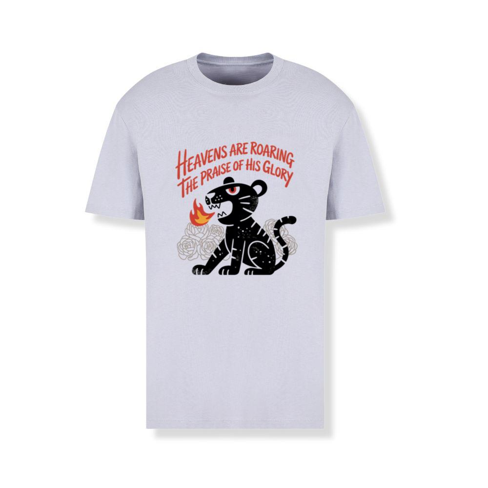 Black Panther Heaven Glory Retro Style Design T-Shirts