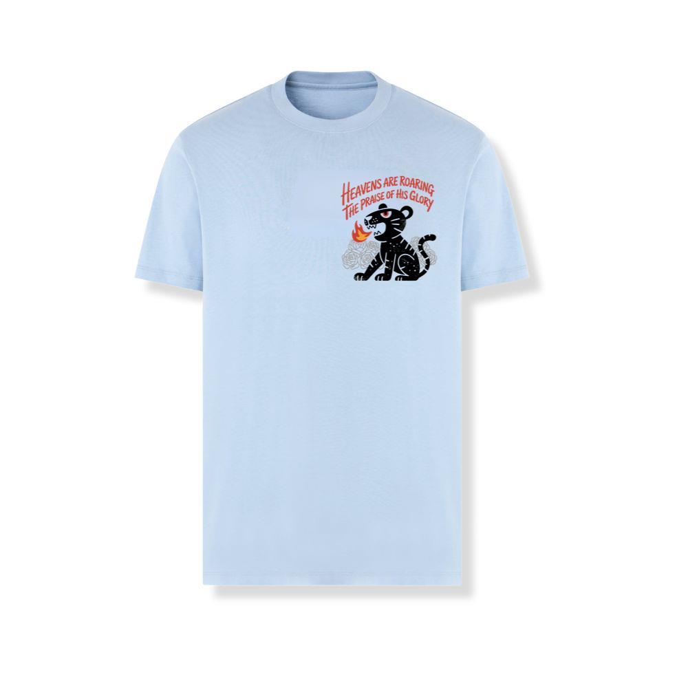 Black Panther Heaven Glory Retro Style Design T-Shirts