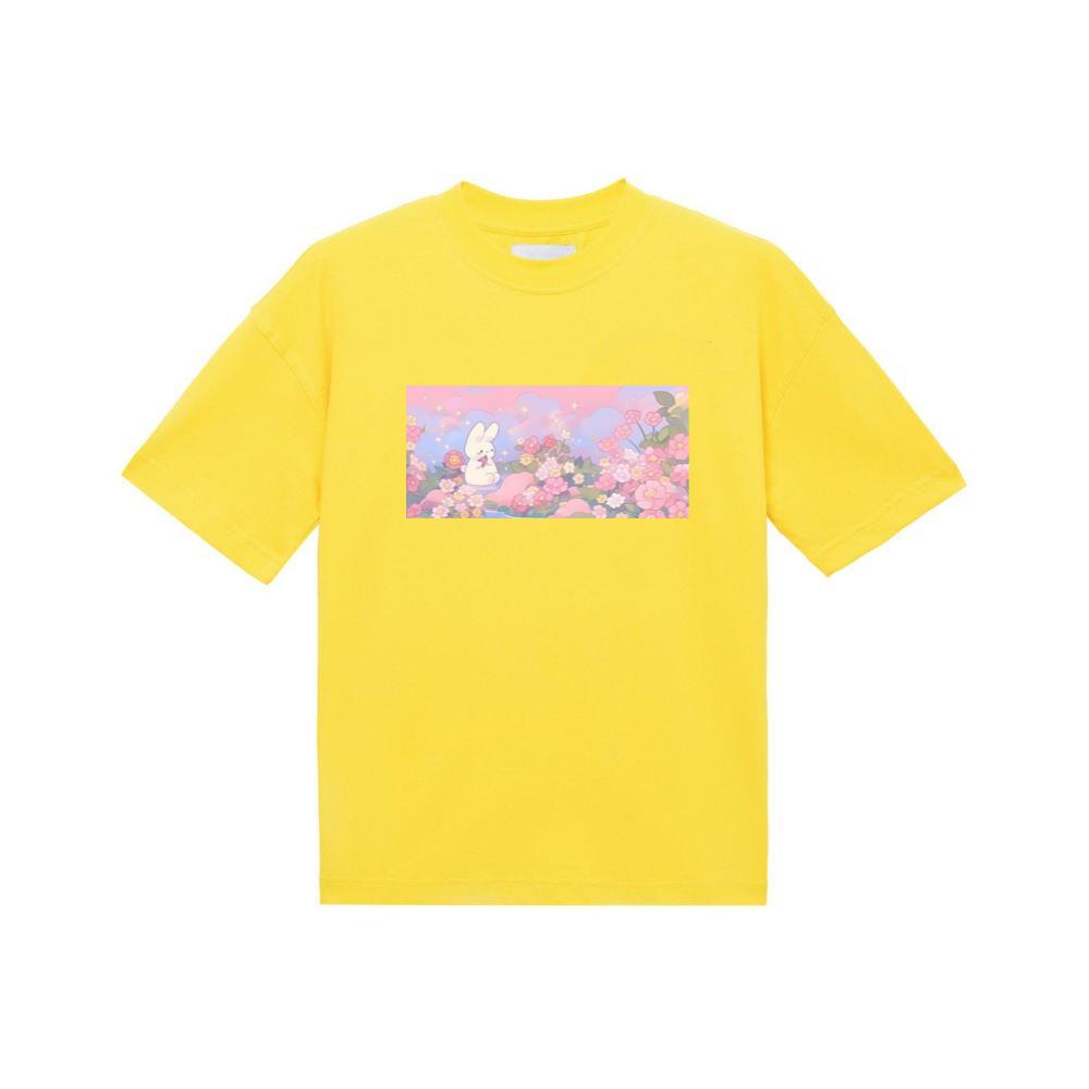 Blissful Bunny Garden TShirts Zaidstore