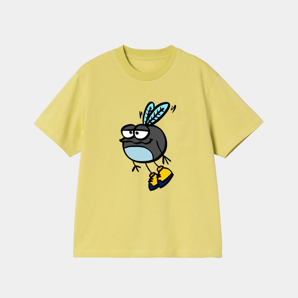 Blue and Black Fly T-Shirt - Image 3