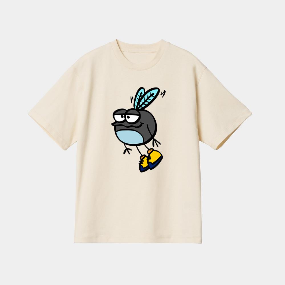 Blue and Black Fly T-Shirt - Image 4
