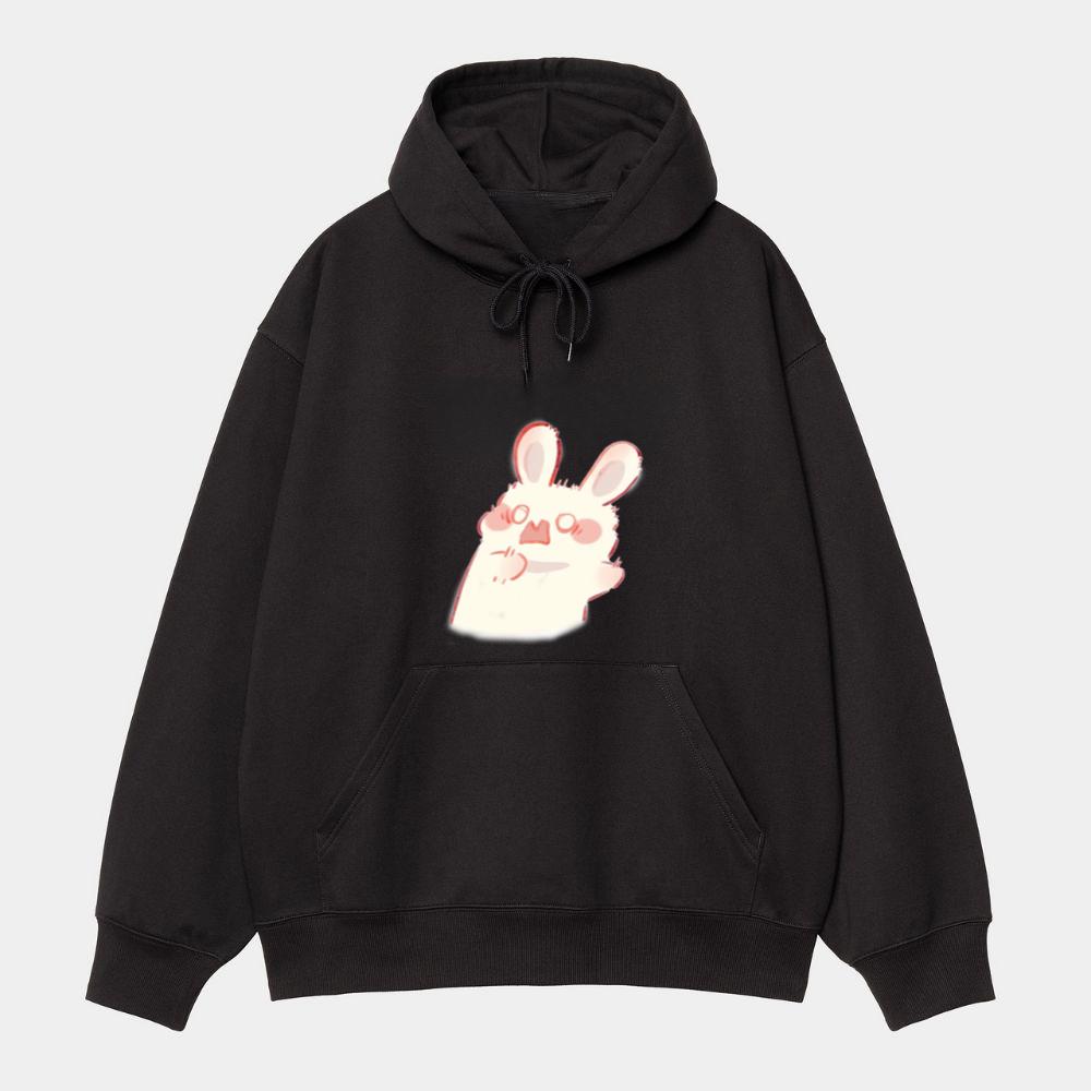 Blushing Rabbit Hoodie
