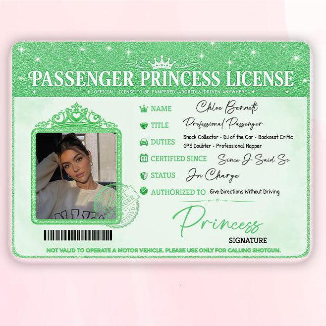 Bojjico Passenger Princess Car Sun Visor Photo Frame Clip Custom Novelty Card Holder For Girlfriend Wife Girly Coquette Preppy Aesthetic Clear Acrylic Auto Interior Accessories Cute Car Decor Funny Couples Gift Ideas - Image 6