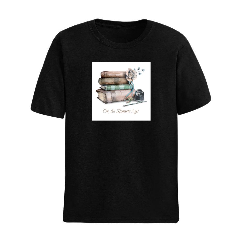 Books, Flower, Inkwell, and Quill T-Shirts