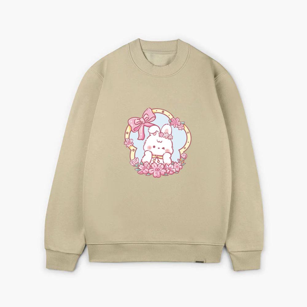 Bow and Blossom Bunny Sweatsrhits