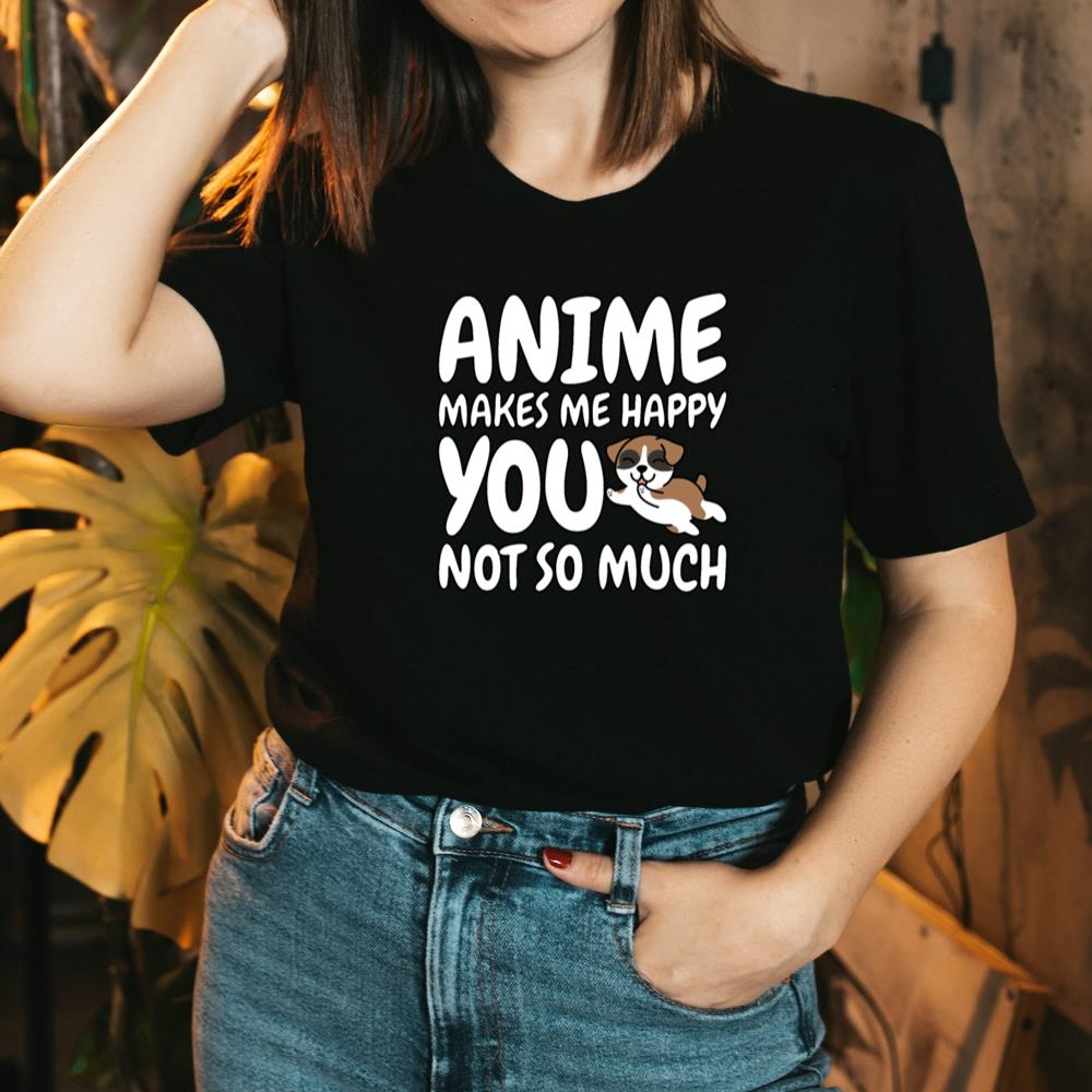 Boxer Dog Anime Makes Me Happy TShirt joakinsfashioncom