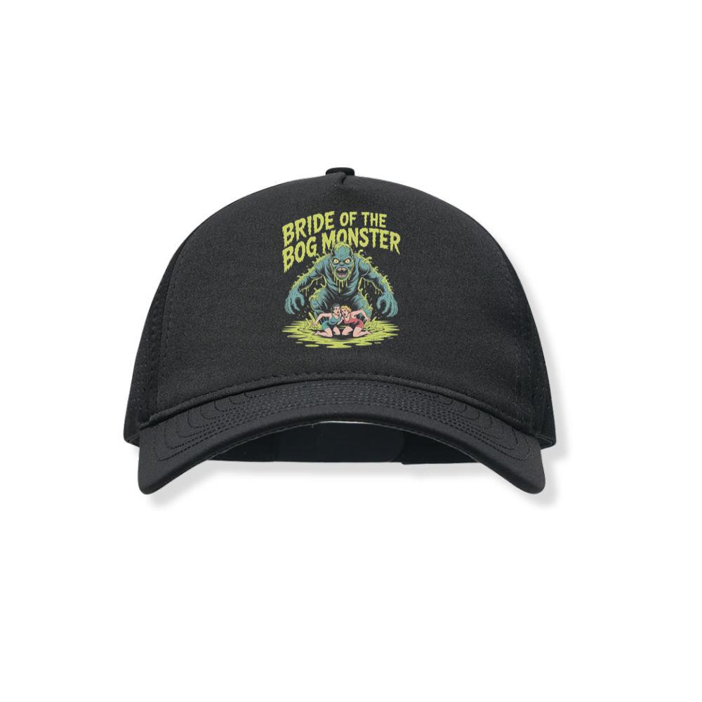 Bride of the Bog Monster Horror Retro Graphic Black Hat