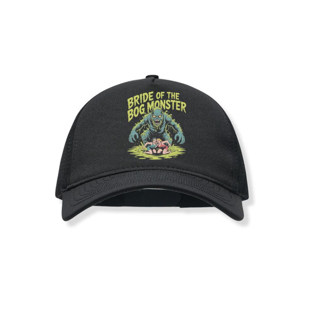 Bride of the Bog Monster Horror Retro Graphic Black Hat