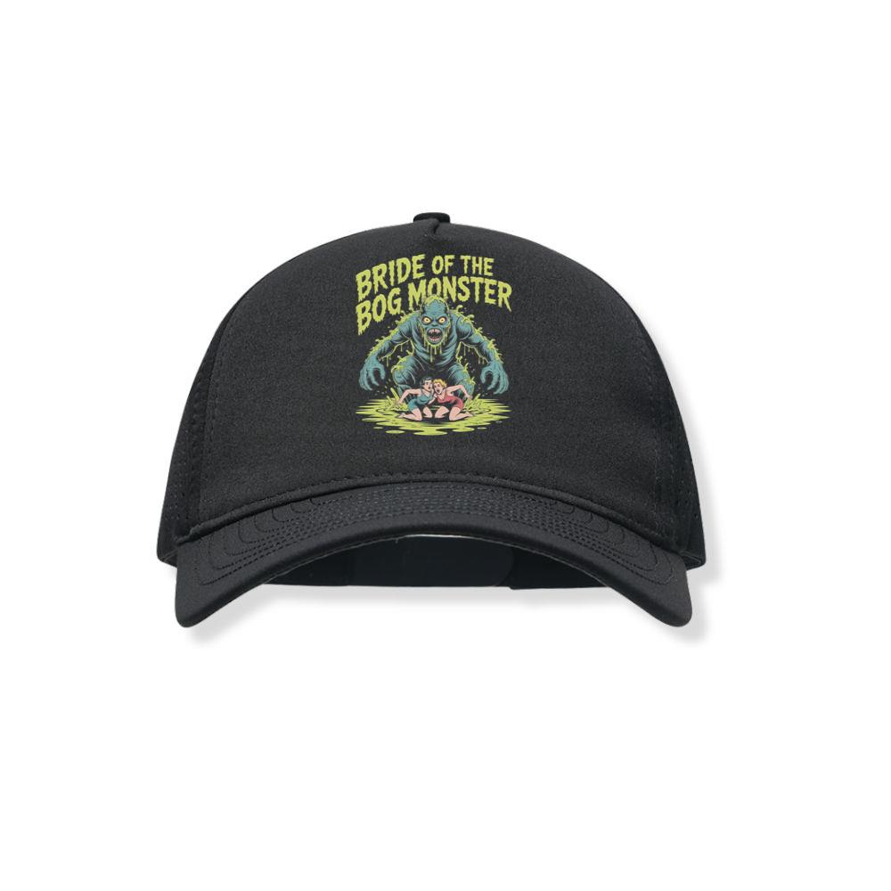 Bride of the Bog Monster Horror Retro Graphic Black Hat