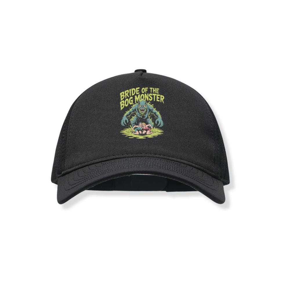 Bride of the Bog Monster Horror Retro Graphic Black Hat