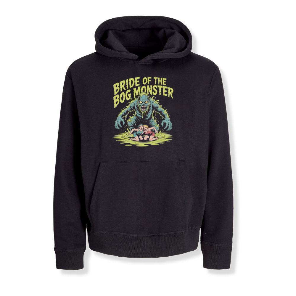 Bride of the Bog Monster Horror Retro Graphic Hoodies