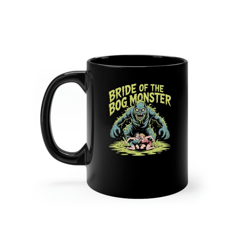 Bride of the Bog Monster Horror Retro Graphic Mug