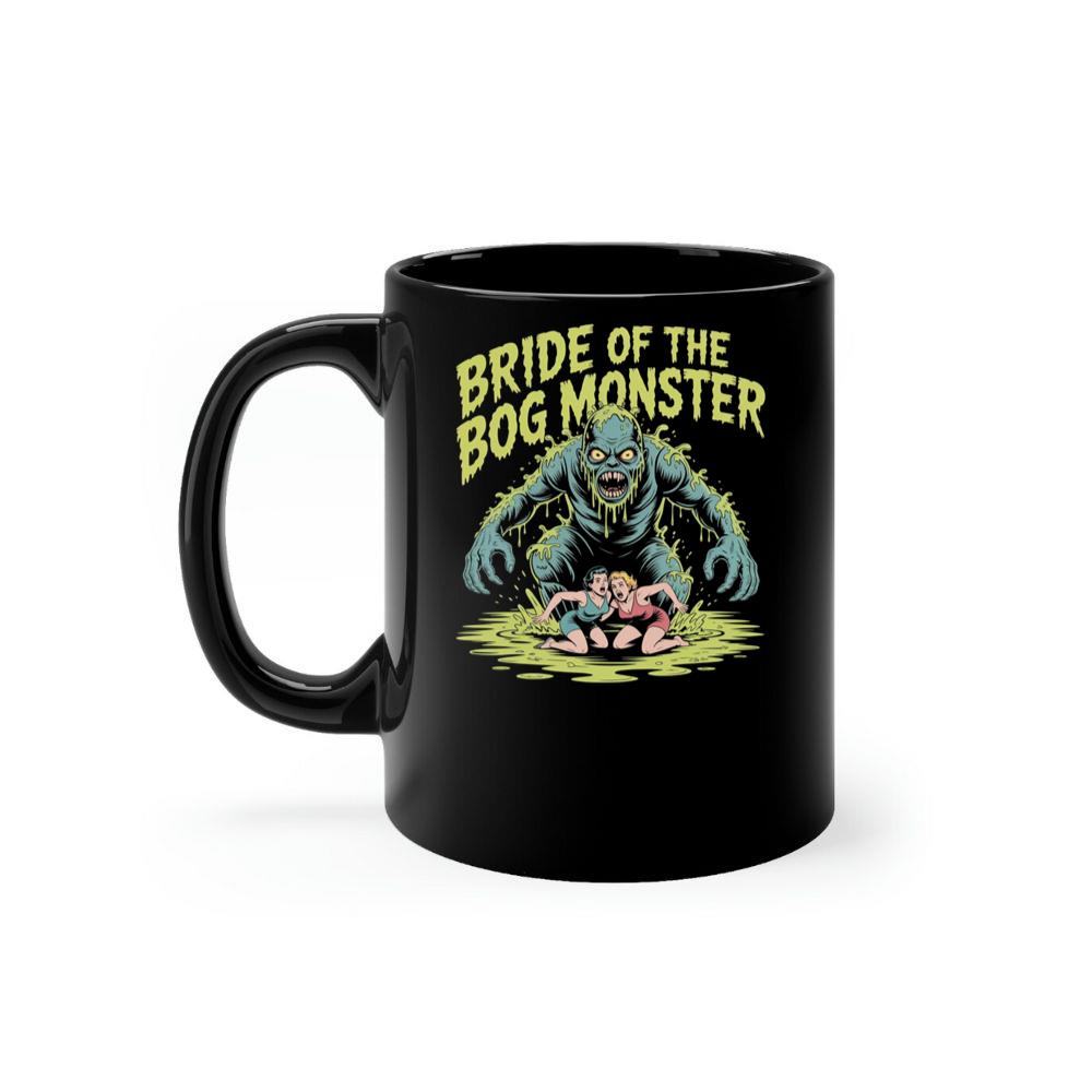 Bride of the Bog Monster Horror Retro Graphic Mug