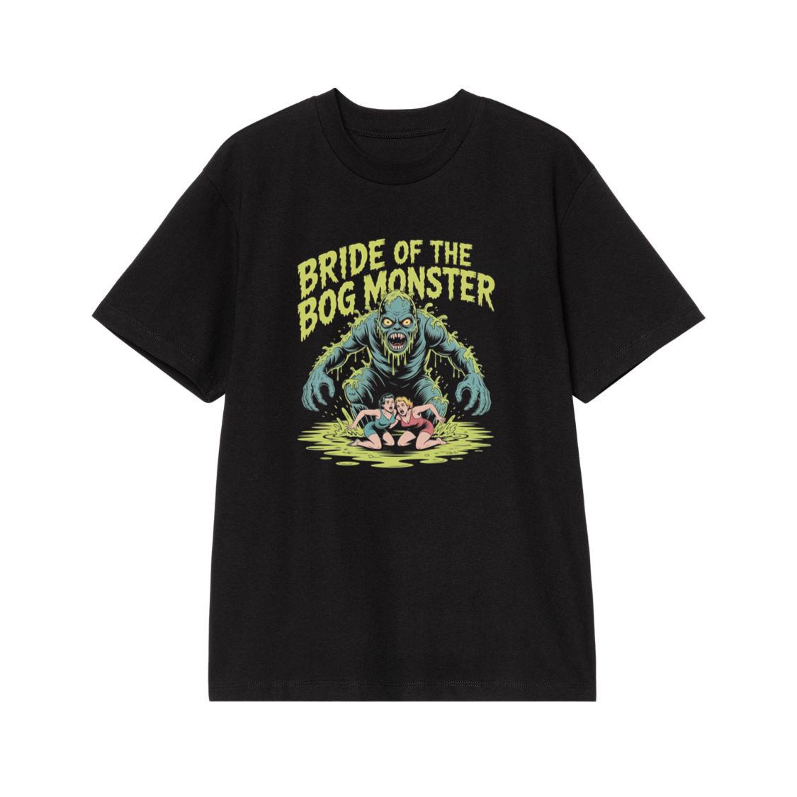 Bride of the Bog Monster Horror Retro Graphic T-Shirt
