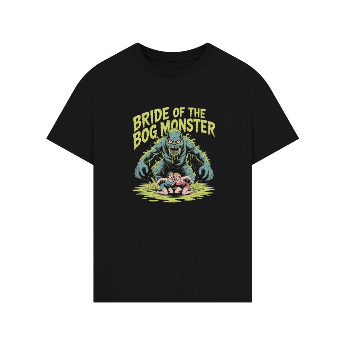 Bride of the Bog Monster Horror Retro Graphic T-Shirt