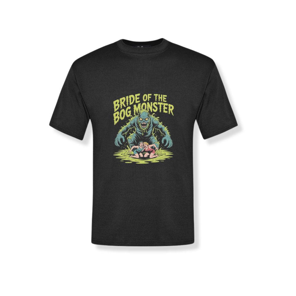 Bride of the Bog Monster Horror Retro Graphic T-Shirt