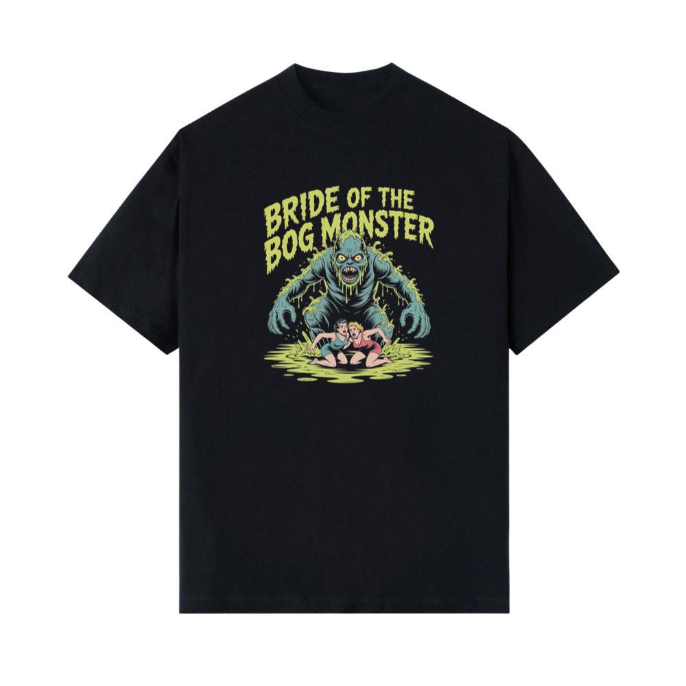Bride of the Bog Monster Horror Retro Graphic T-Shirts