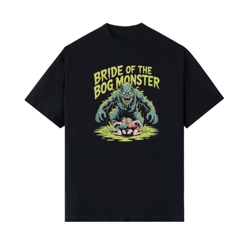 Bride of the Bog Monster Horror Retro Graphic T-Shirts