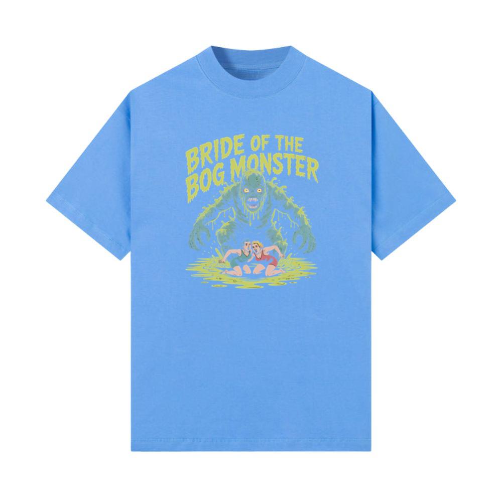 Bride of the Bog Monster Horror Retro Graphic T-Shirts