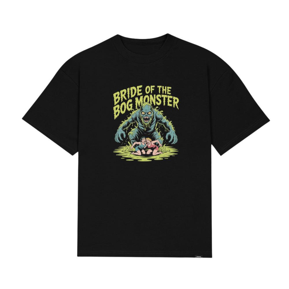 Bride of the Bog Monster Horror Retro Graphic T-Shirts
