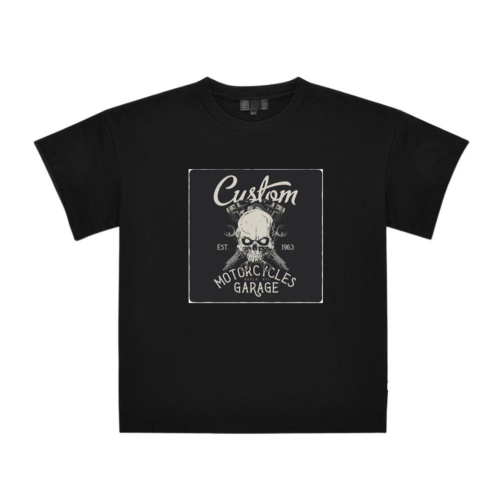 Brooklyn Motorcycle Shop Emblem T-Shirts