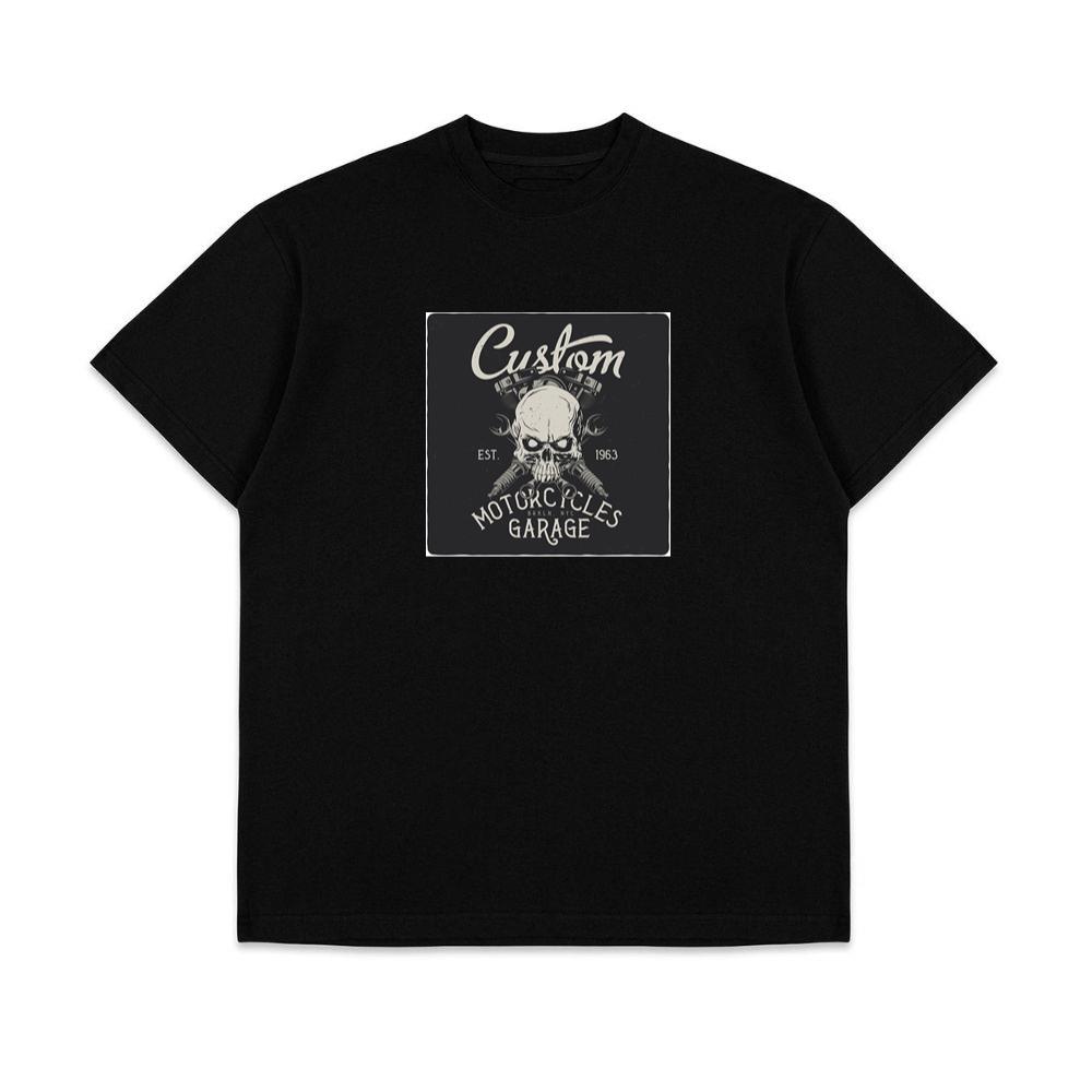 Brooklyn Motorcycle Shop Emblem T-Shirts