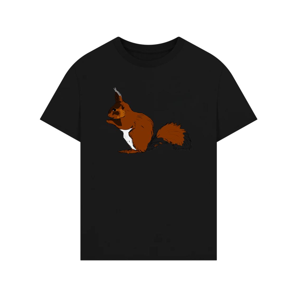 Brown Squirrel With Fluffy Tail T-Shirt