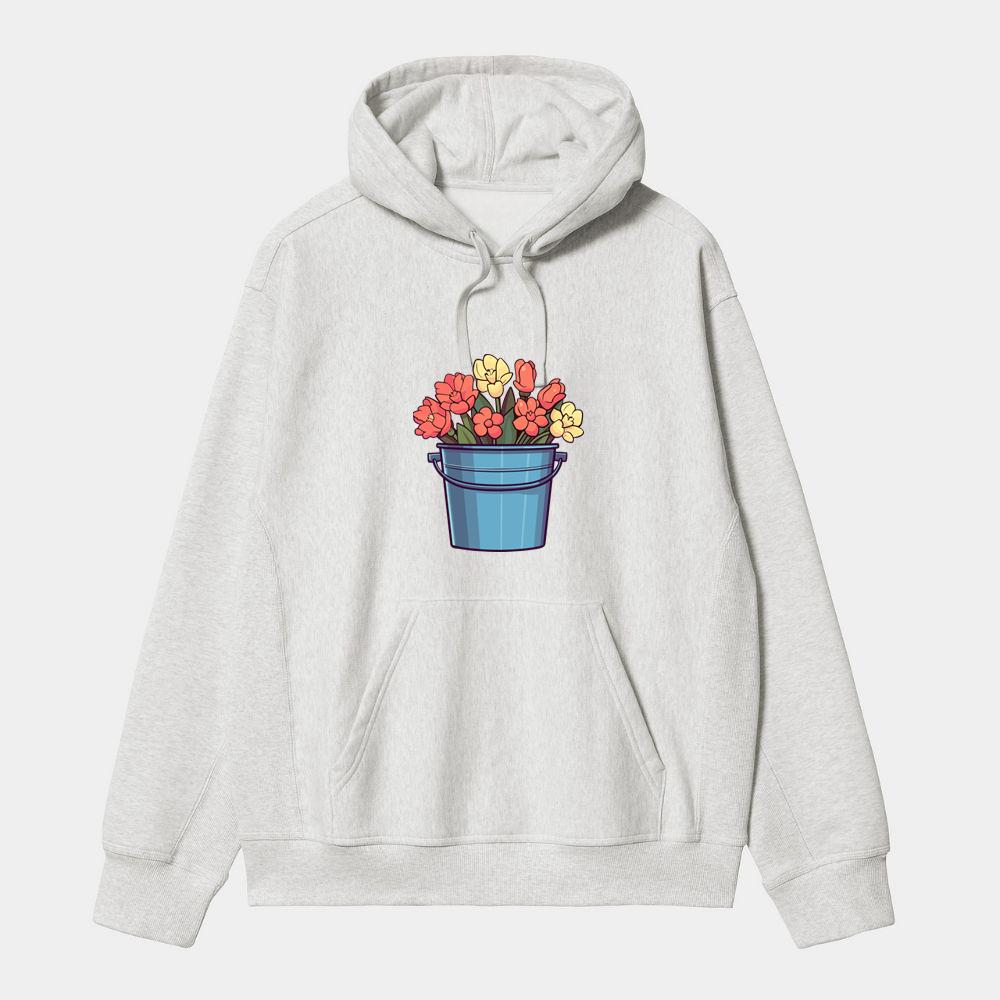 Bucket Full Of Flowers Hoodie