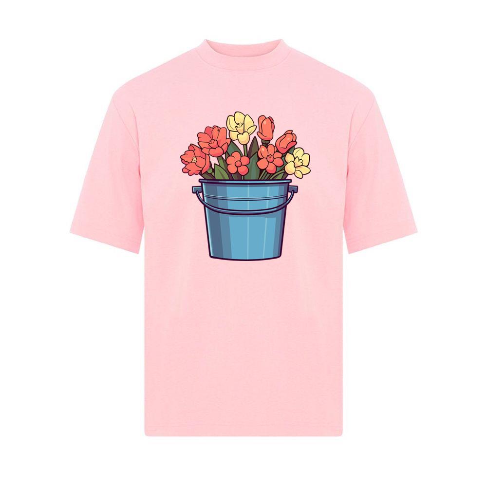 Bucket Full Of Flowers T-Shirts