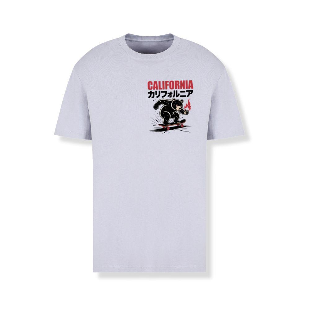 California Retro Horse Rider Japanese Style Design T-Shirts - Image 2