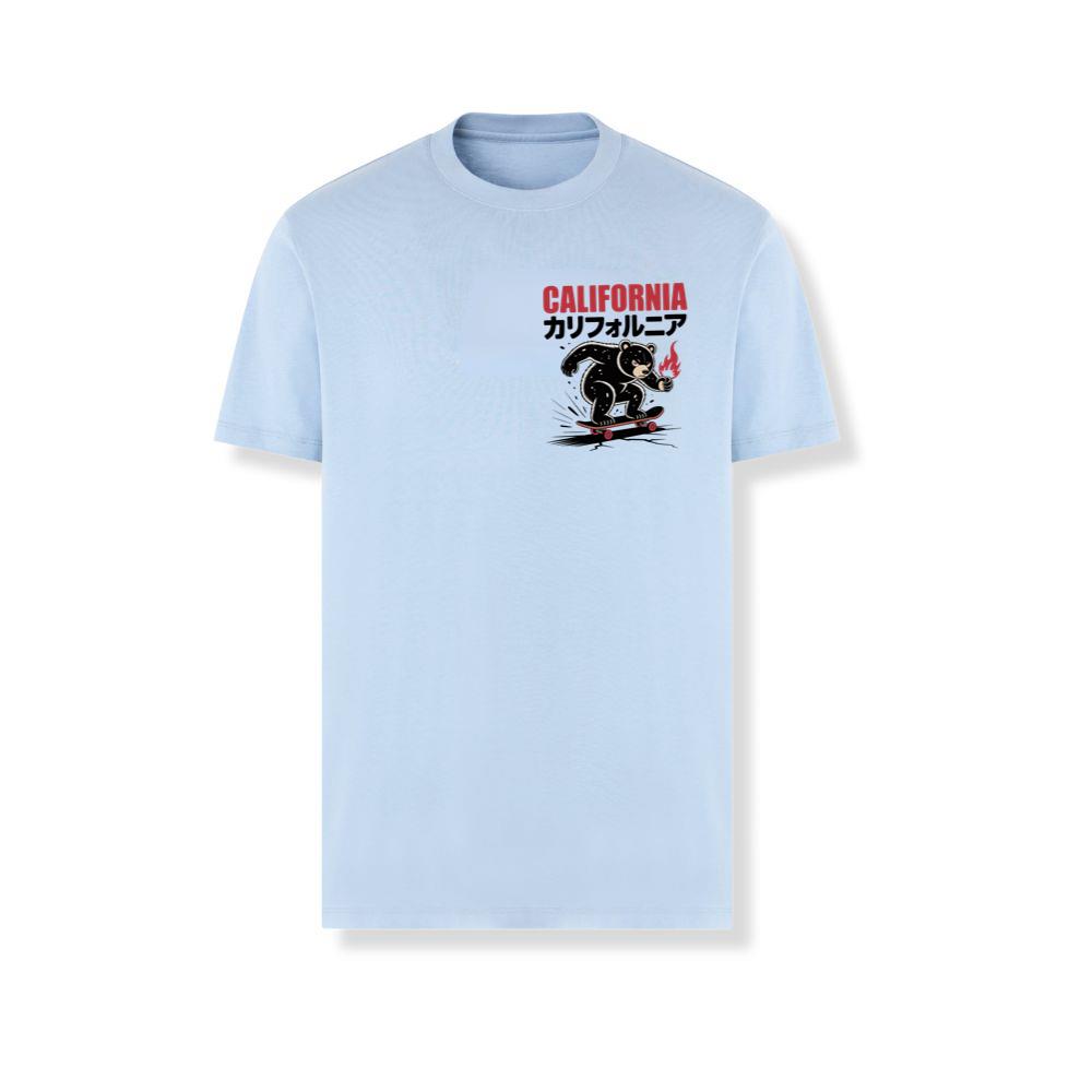 California Retro Horse Rider Japanese Style Design T-Shirts