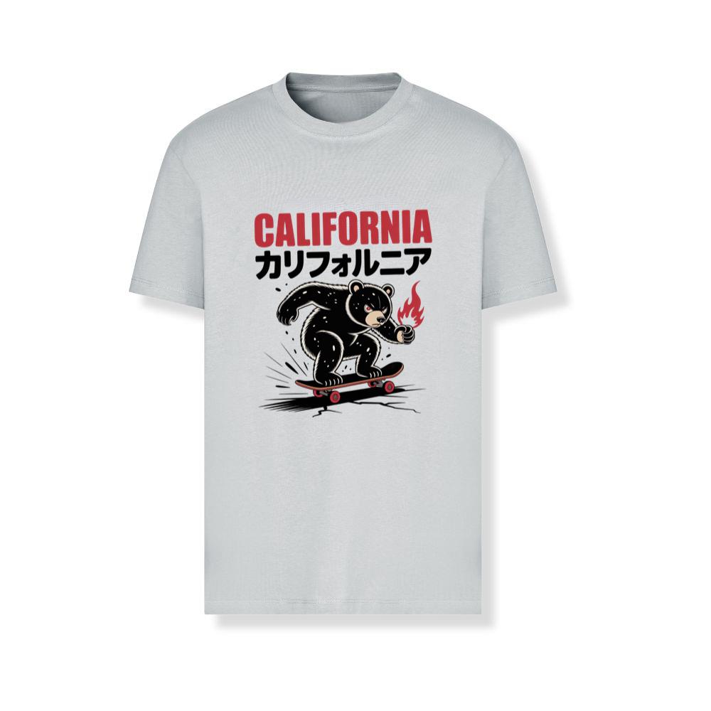 California Retro Horse Rider Japanese Style Design T-Shirts - Image 4