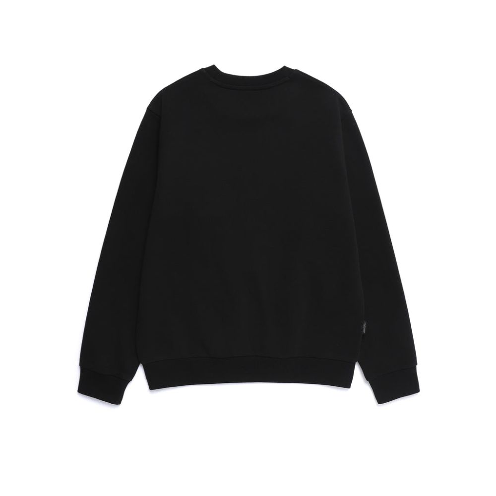 Calm Your Mind Retro Flame Text Design Sweatshirt - Image 2