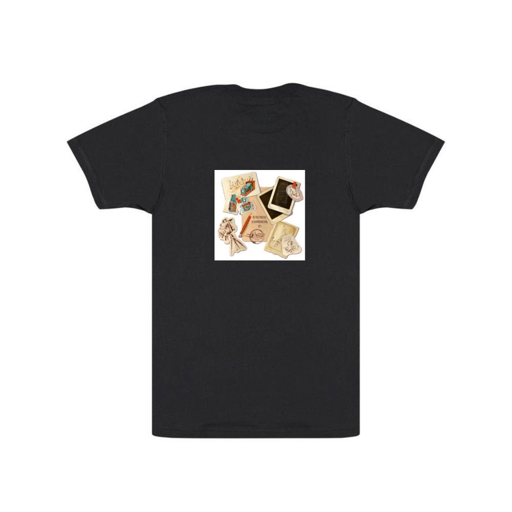 Camera, Landmark, and Paper Scrapbook Set T-Shirts