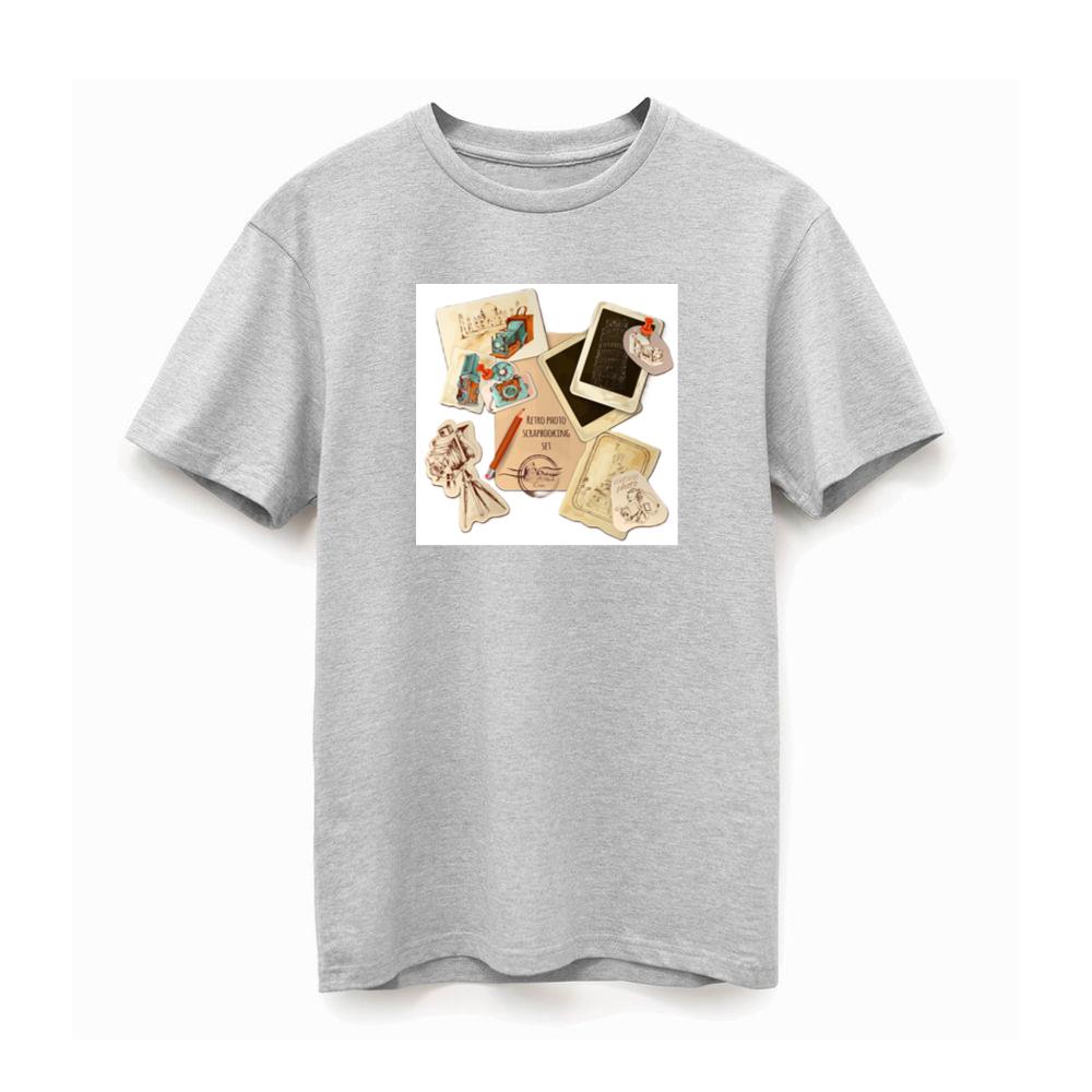 Camera Landmark and Paper Scrapbook Set TShirts Britishtransit