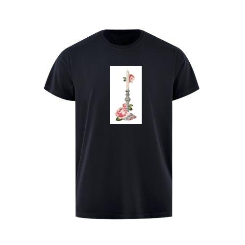 Candle and Roses in a Vintage Setting T-Shirts