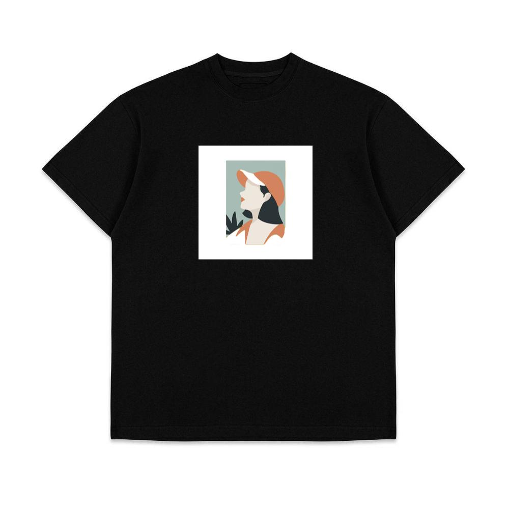 Cap and Profile Art T-Shirts