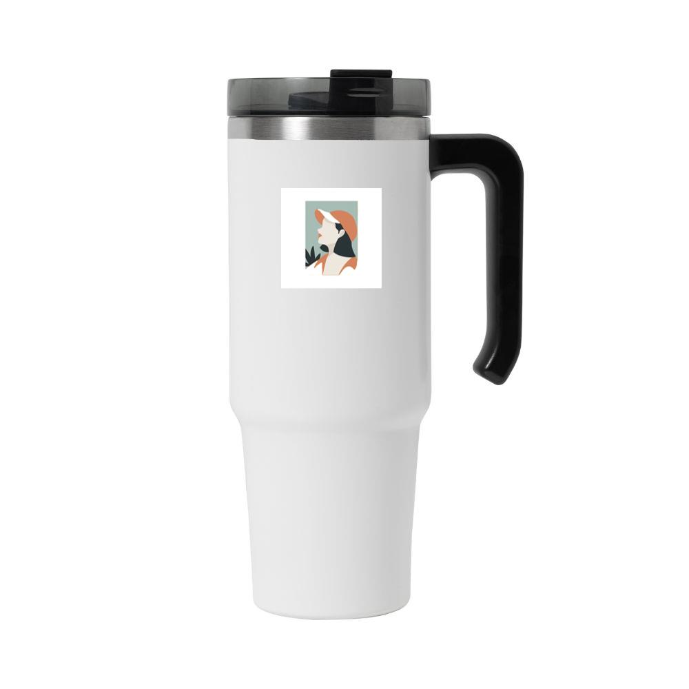 Cap and Profile Art Tumbler