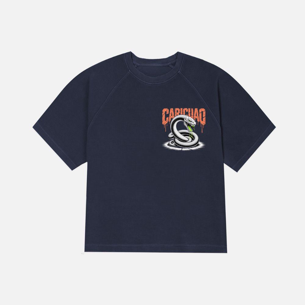 Carichao Venomous Snake with Fangs and Dripping Venom Design TShirt Kelyee