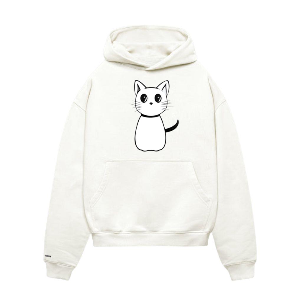 cartoon cat anime animal Hoodies