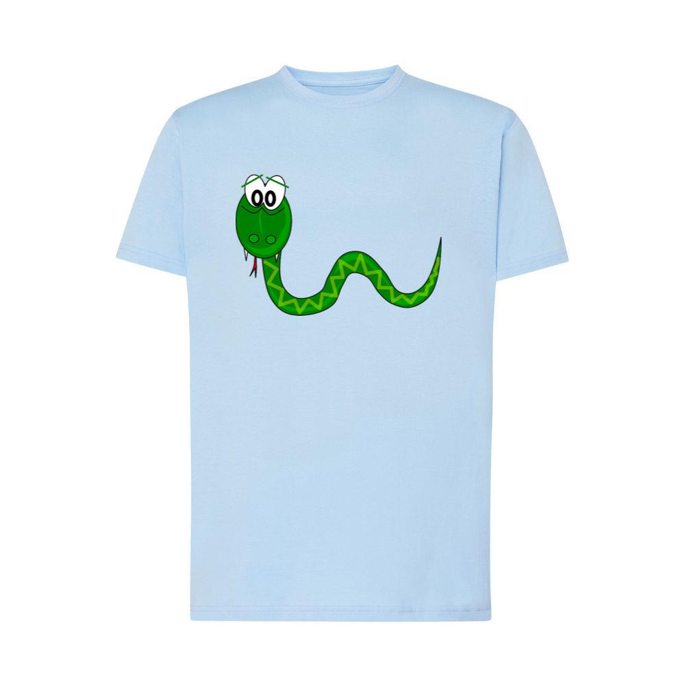 Cartoon Green Snake T-Shirts