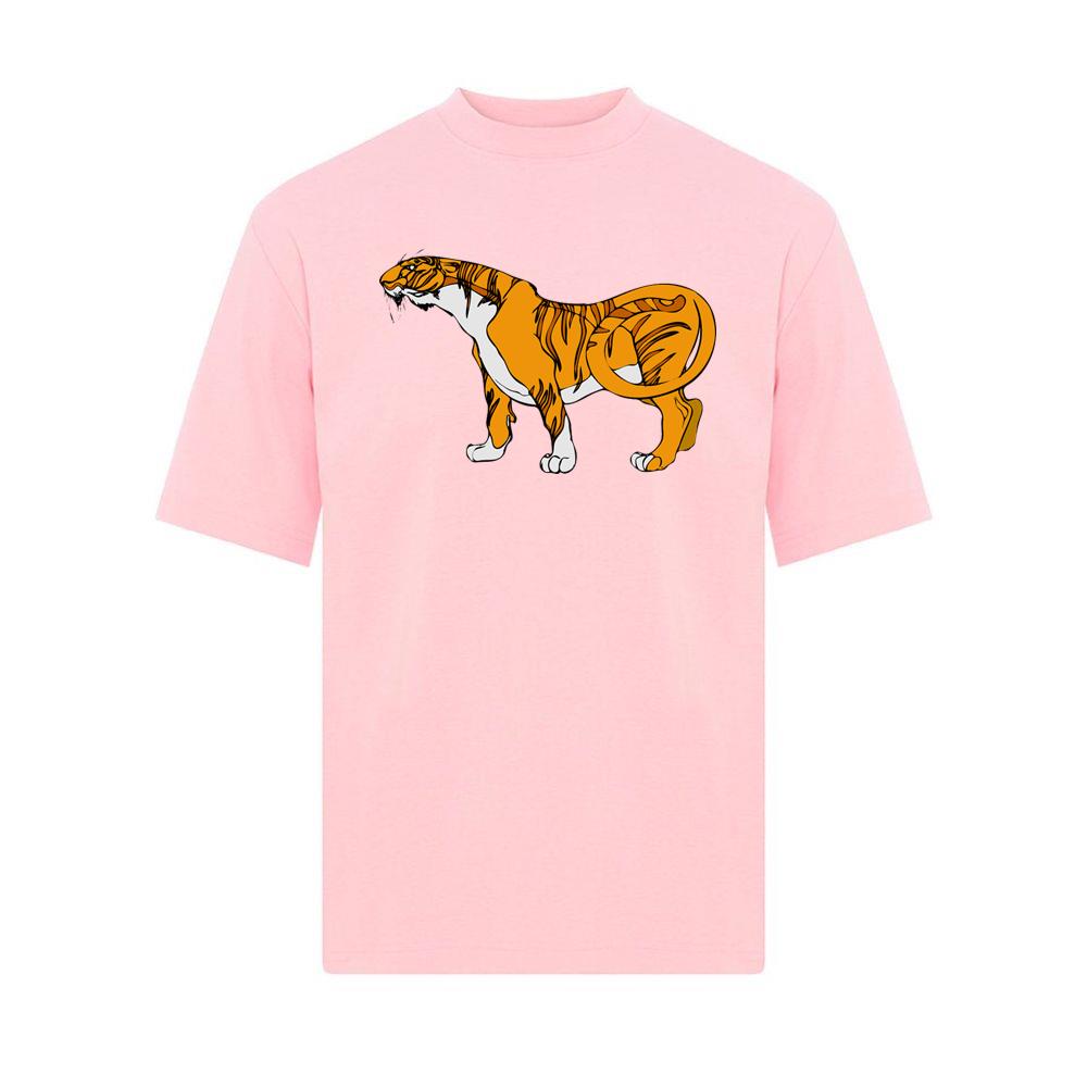 Cartoon Orange Tiger T-Shirts