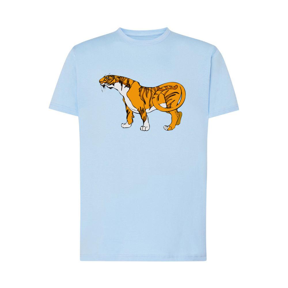Cartoon Orange Tiger T-Shirts