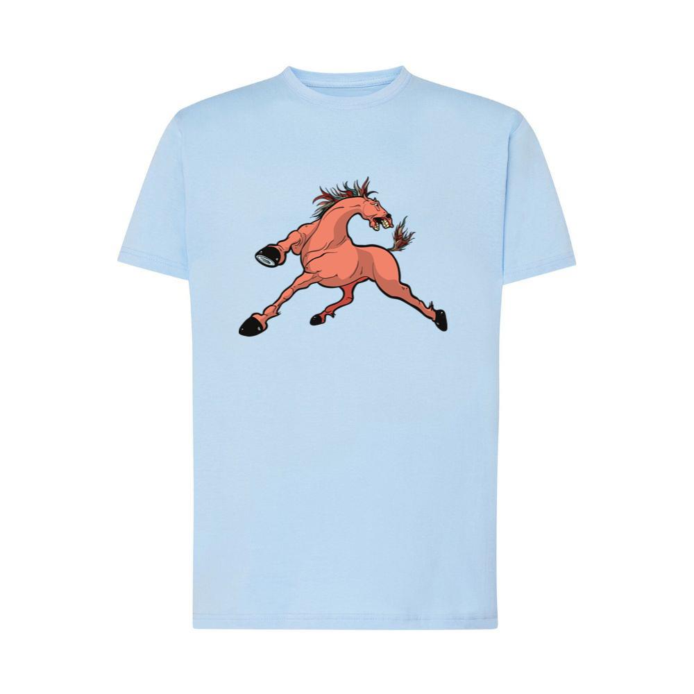 Cartoon Pink Horse T-Shirts