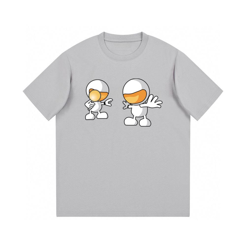Cartoon Robots Exploring With Curiosity TShirts Teeclips