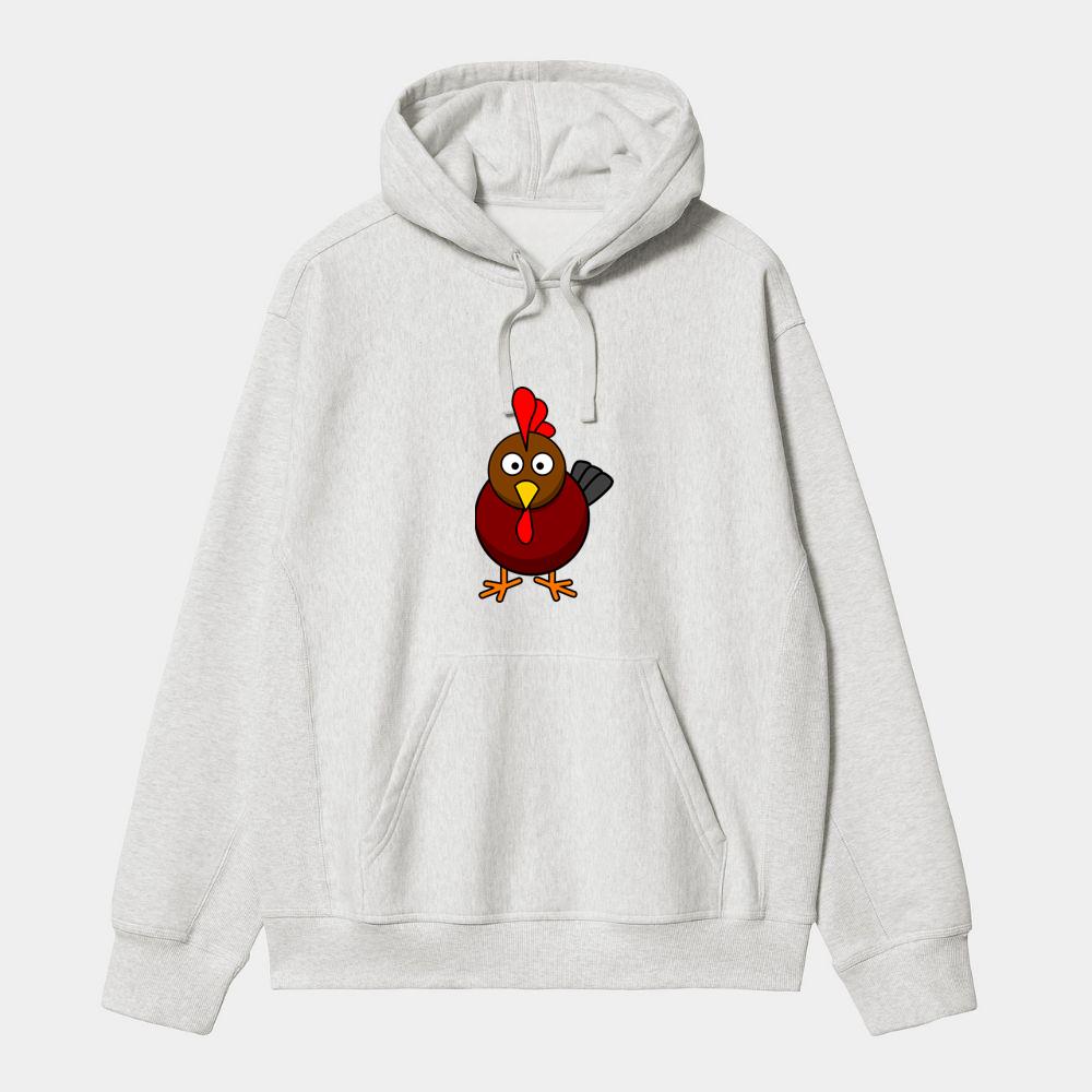 Cartoon Rooster Hoodie